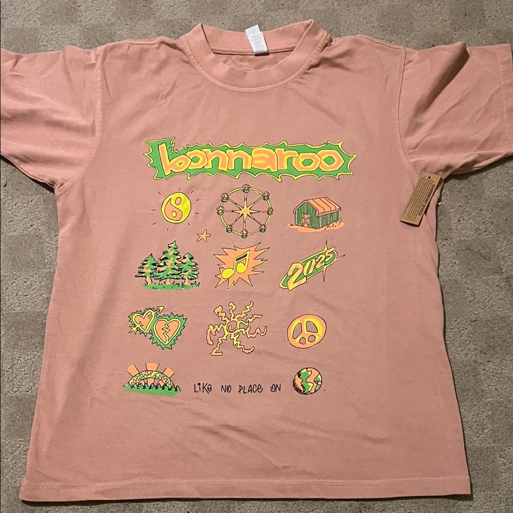NWT Bonnaroo 2025 Festival tee